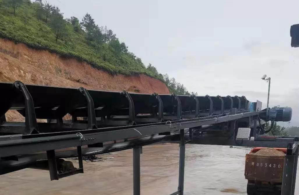 皮帶秤使用場(chǎng)景