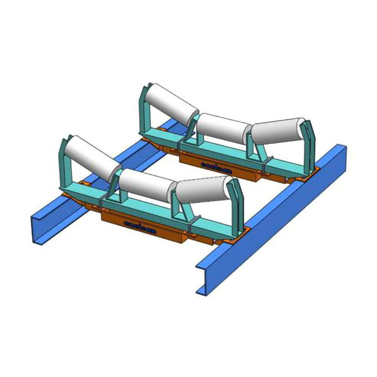 皮帶秤托輥間距越大越好嗎0.8-1.0m