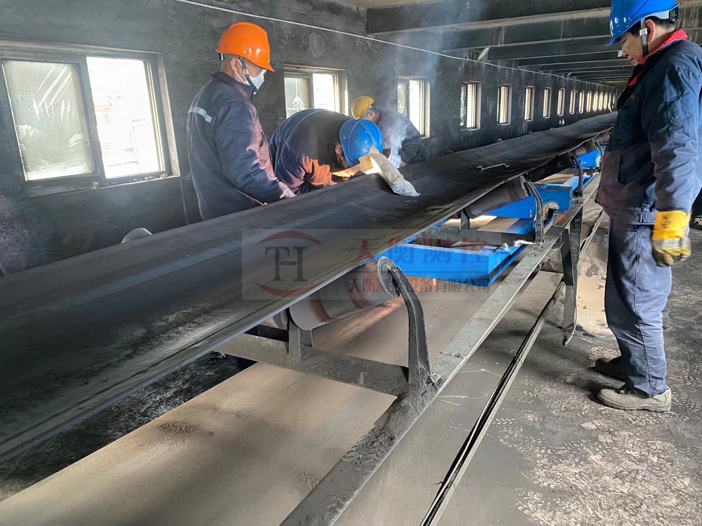 青島熱電廠皮帶秤項(xiàng)目