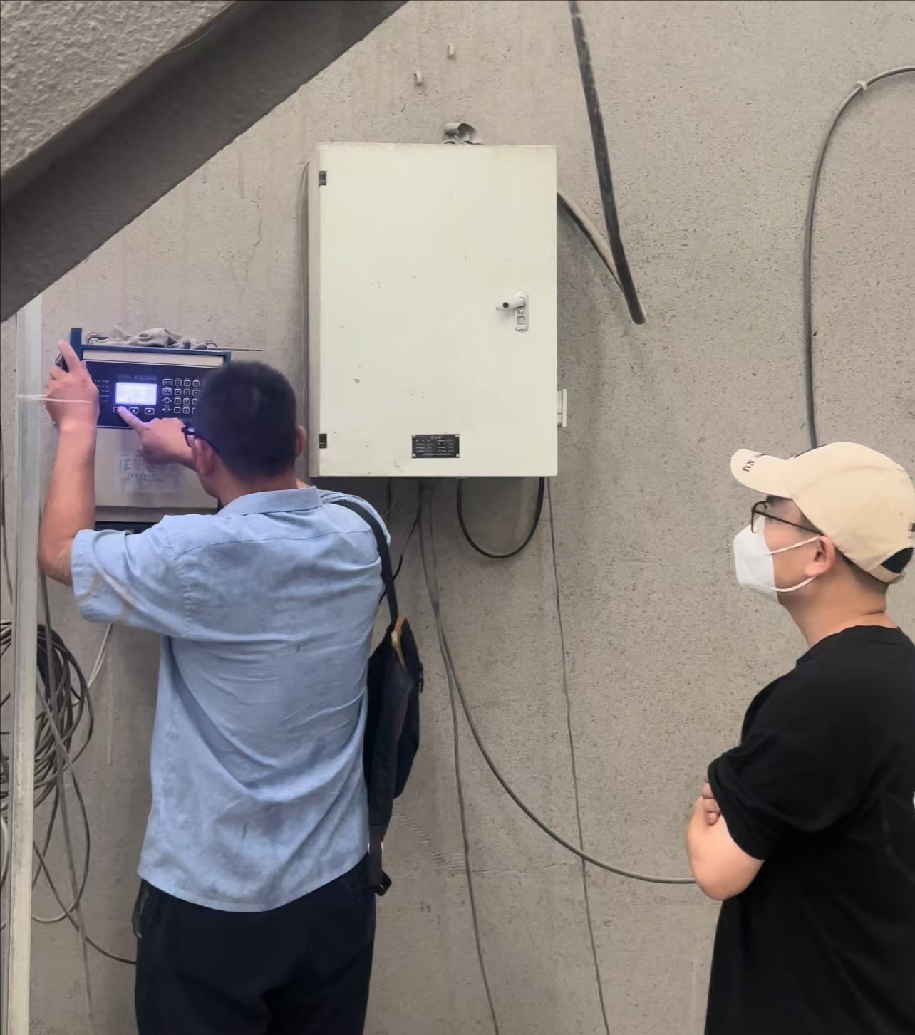 揚州建筑垃圾中轉站皮帶秤項目