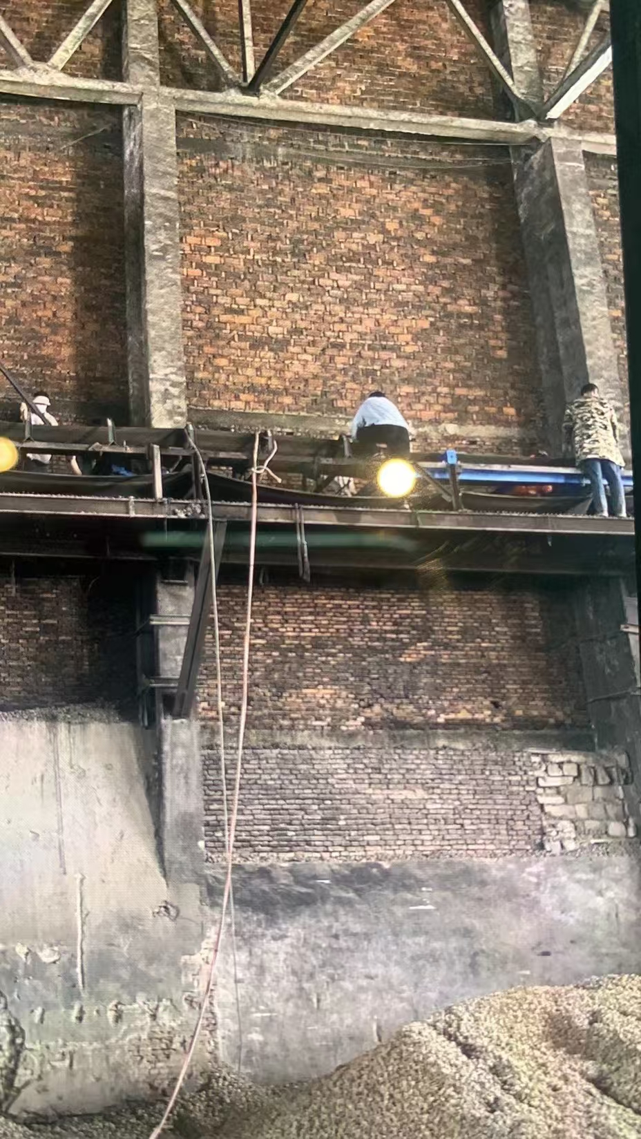 蘇州太倉砂石廠皮帶秤安裝現(xiàn)場