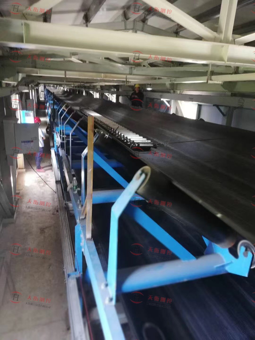 成都電廠皮帶秤及藏箱式鏈碼現(xiàn)場