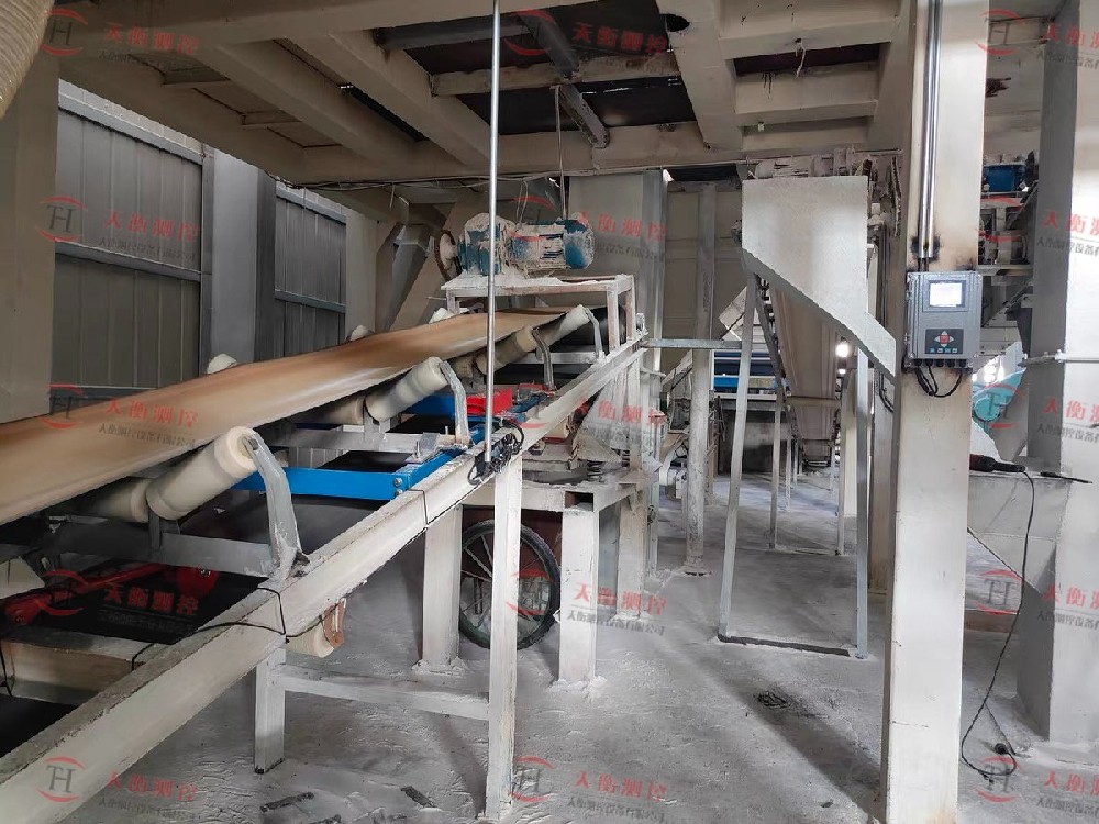 江西贛州皮帶秤現(xiàn)場