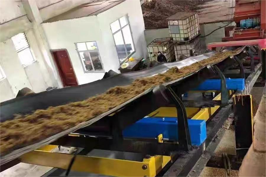 重慶沙場ICS-14電子皮帶秤現(xiàn)場